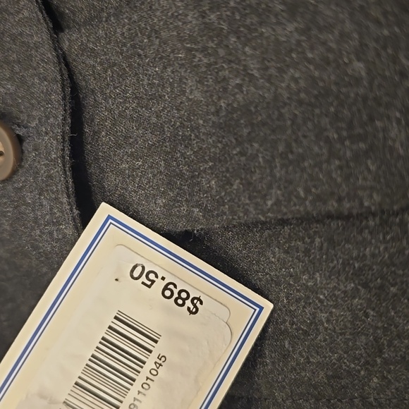 Rowm Men's button front button cargo pocket shirt jacket gray Layer New 2XB Hot - Picture 3 of 5